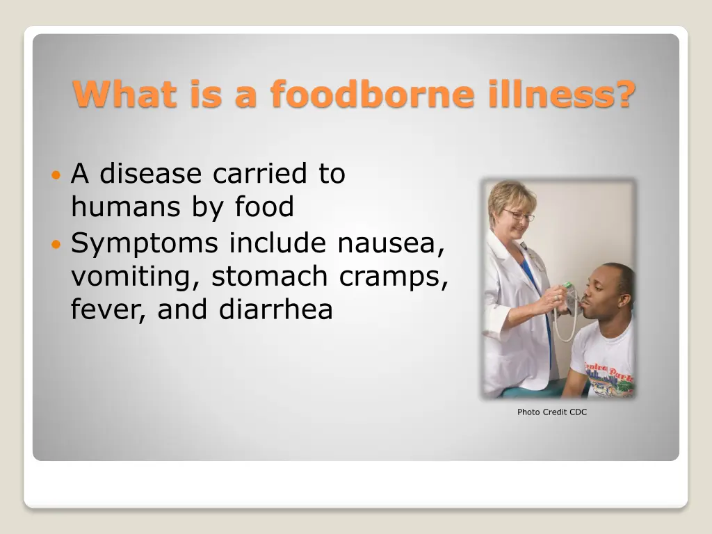 what is a foodborne illness