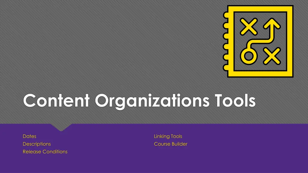 content organizations tools