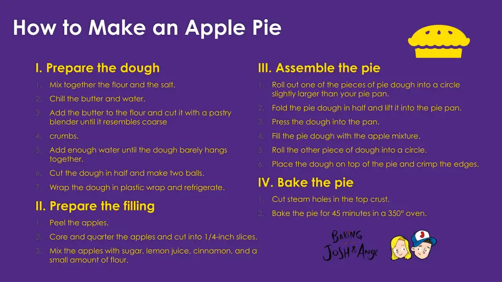 how to make an apple pie 1