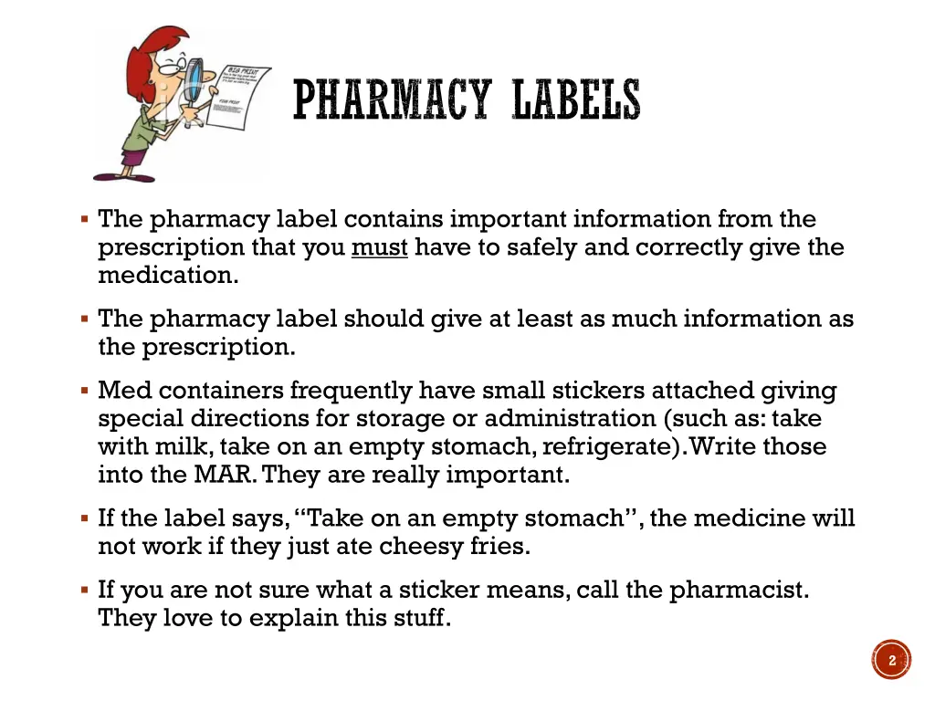 pharmacy labels 1