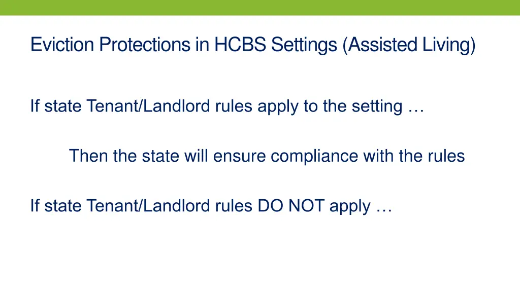 eviction protections in hcbs settings assisted