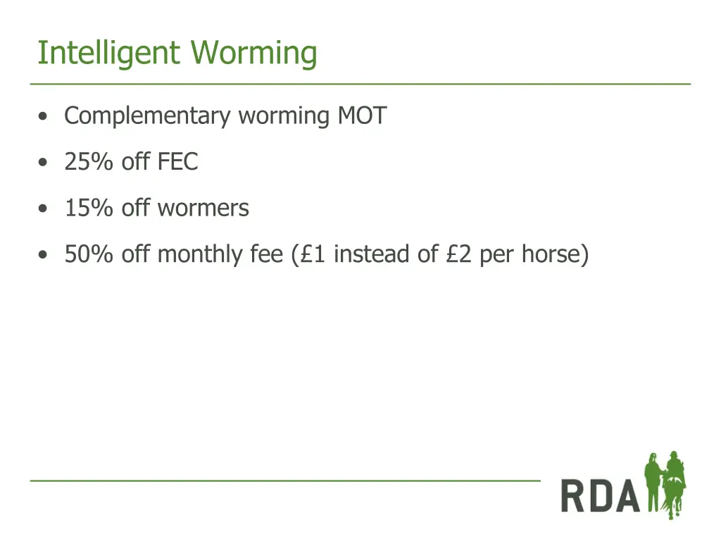 intelligent worming