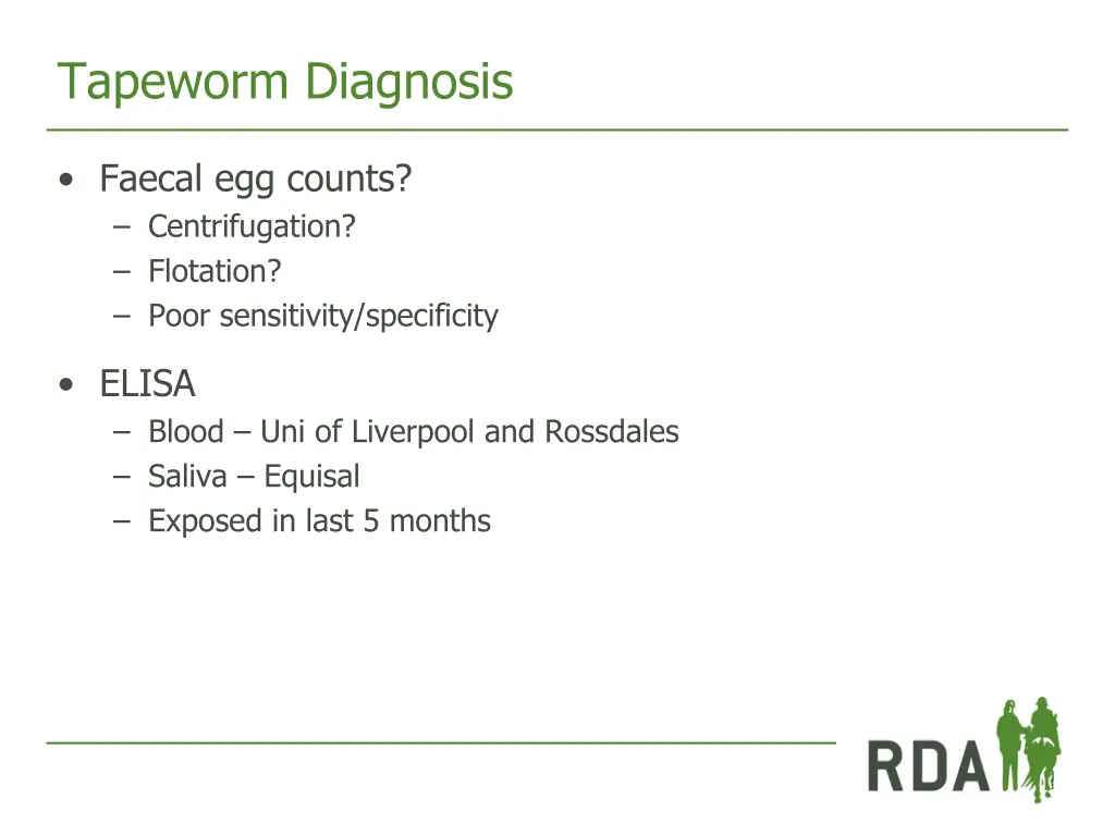 tapeworm diagnosis