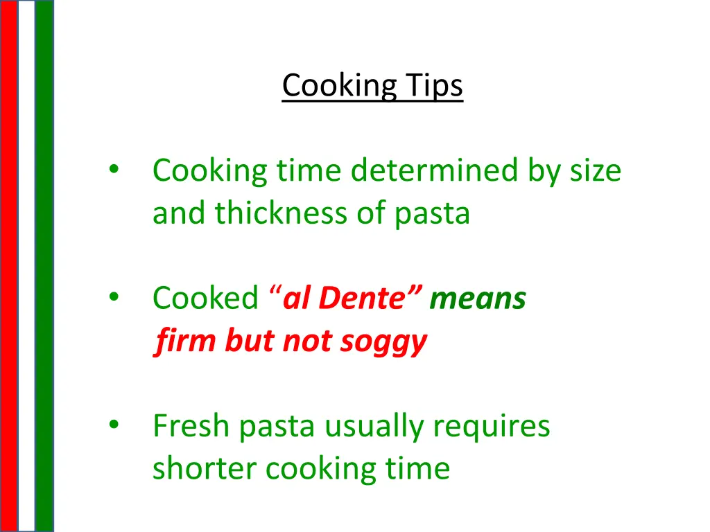 cooking tips