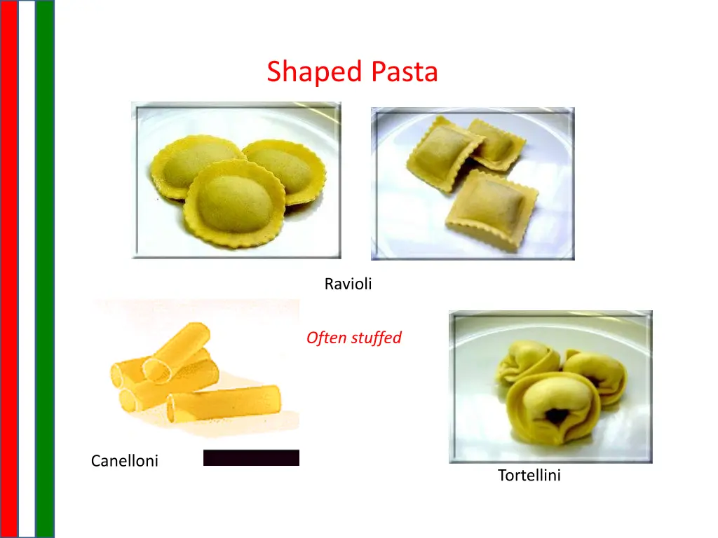 shaped pasta