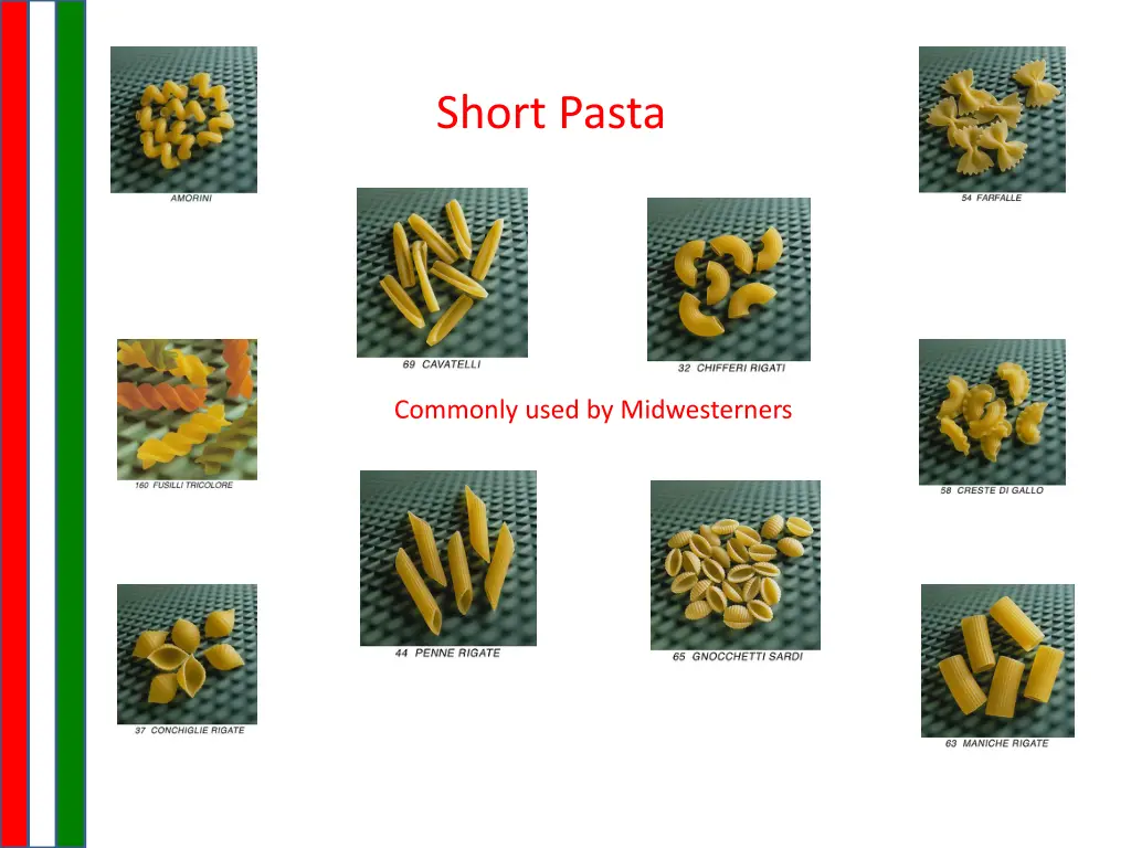 short pasta