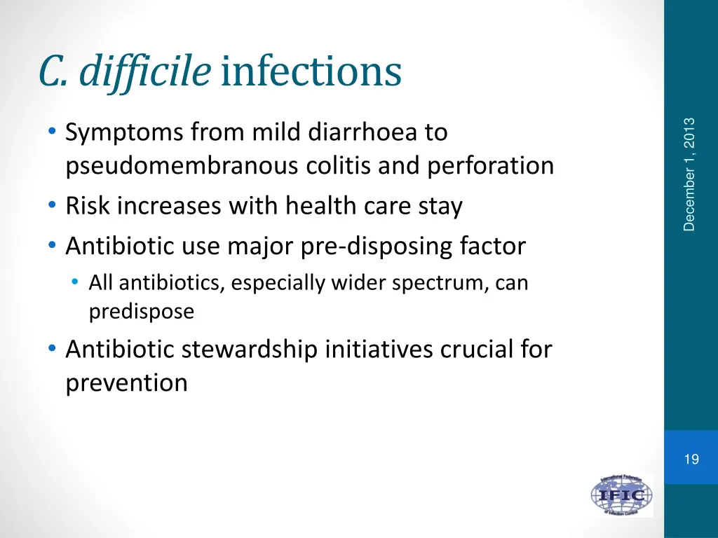 c difficile infections