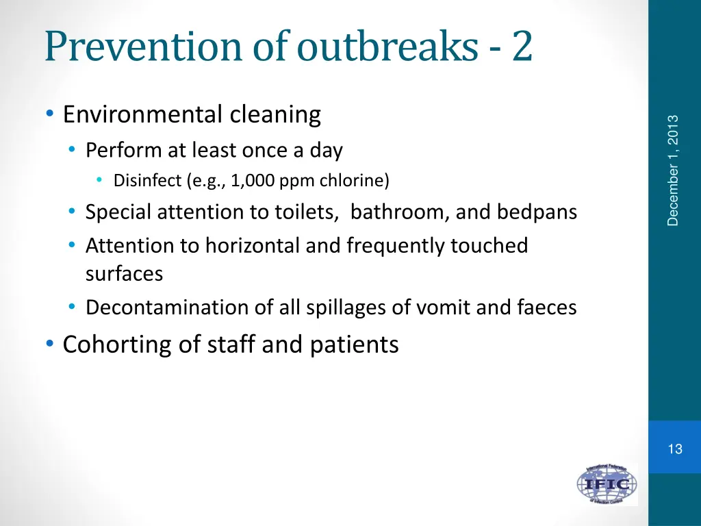 prevention of outbreaks 2