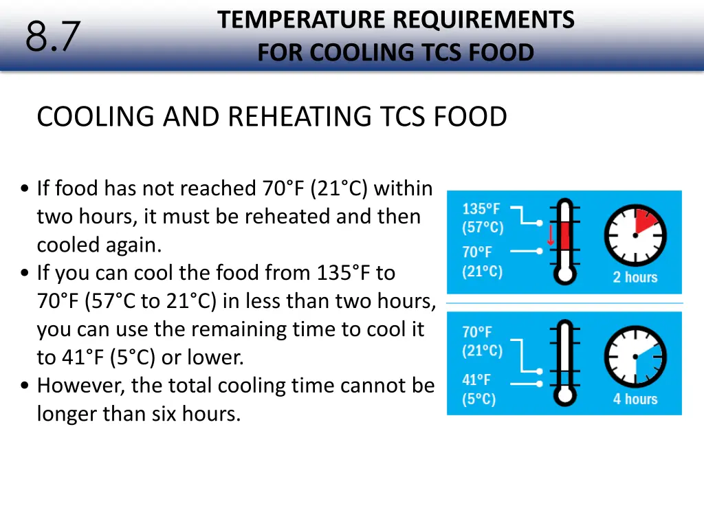 temperature requirements for cooling tcs food 1