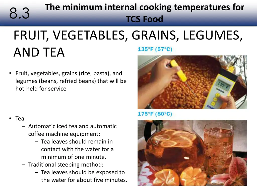 the minimum internal cooking temperatures 3