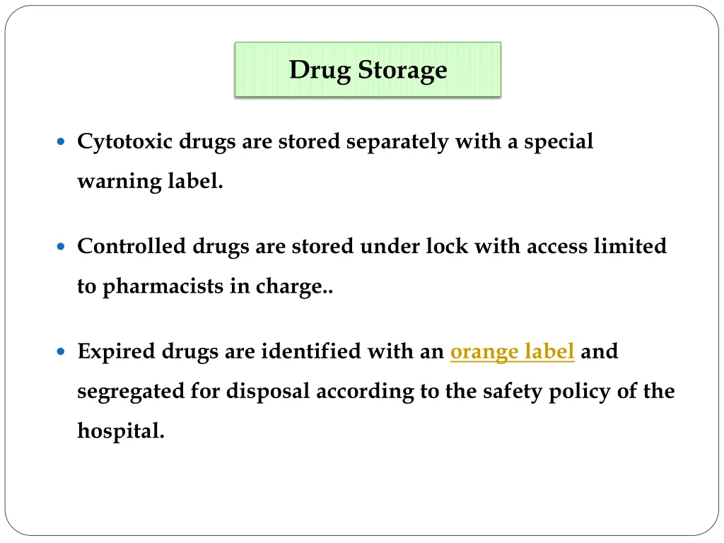 drug storage 1