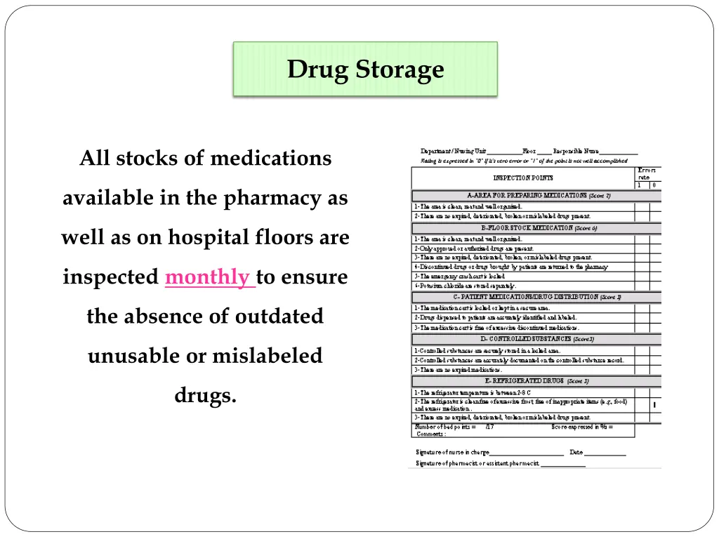 drug storage 2