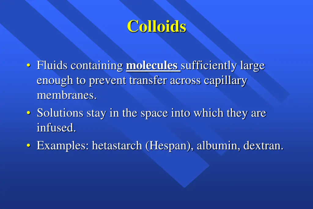 colloids