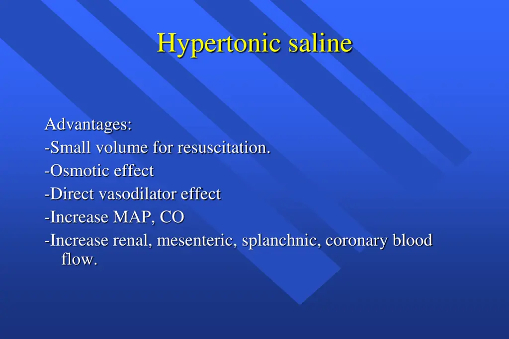 hypertonic saline