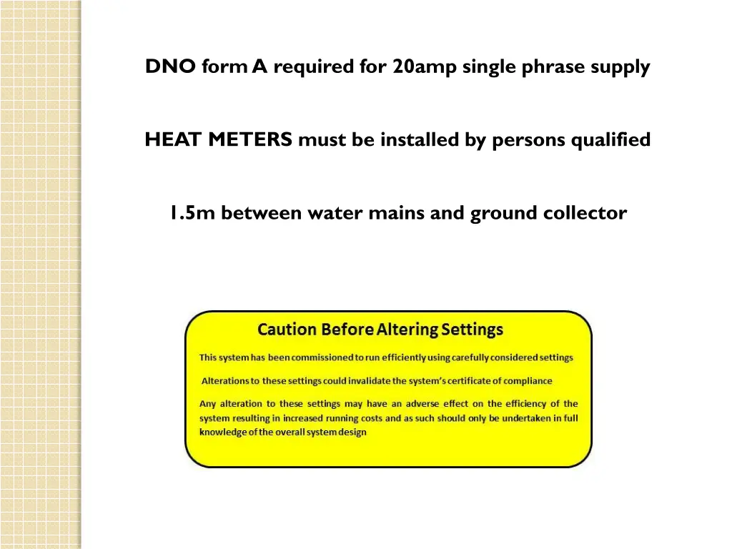 dno form a required for 20amp single phrase supply