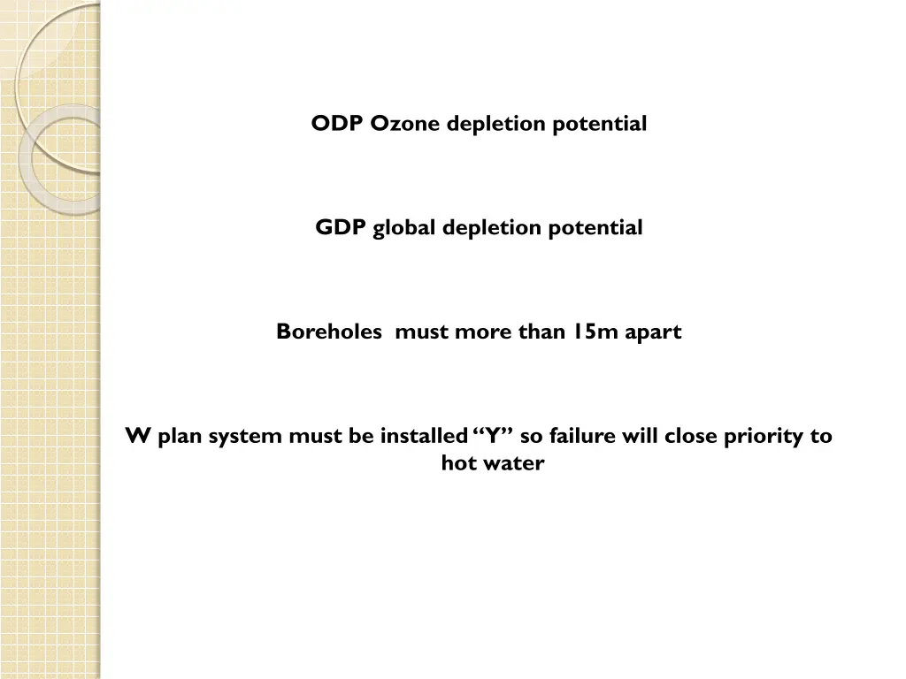 odp ozone depletion potential