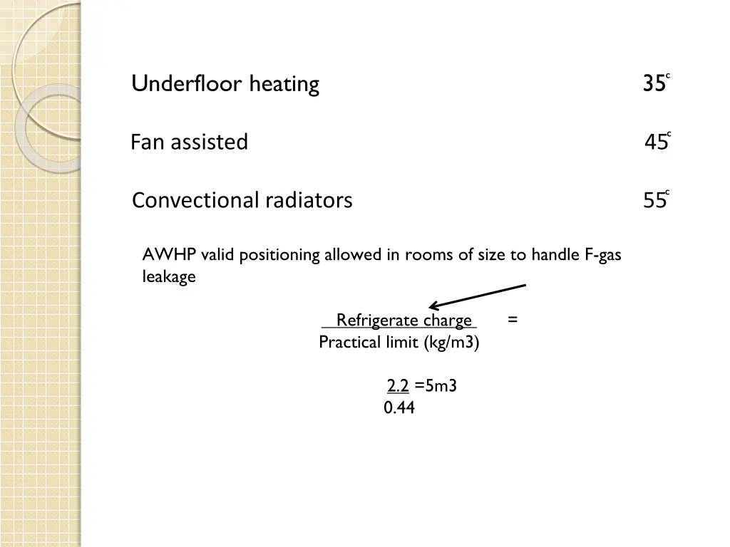 underfloor heating