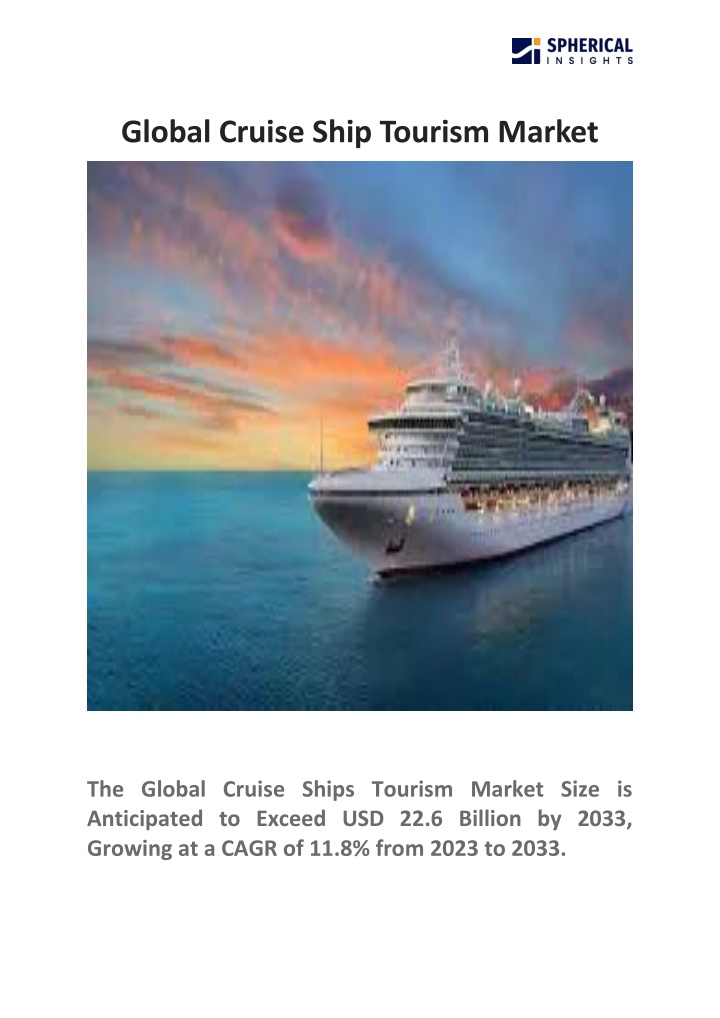 global cruise ship tourism market