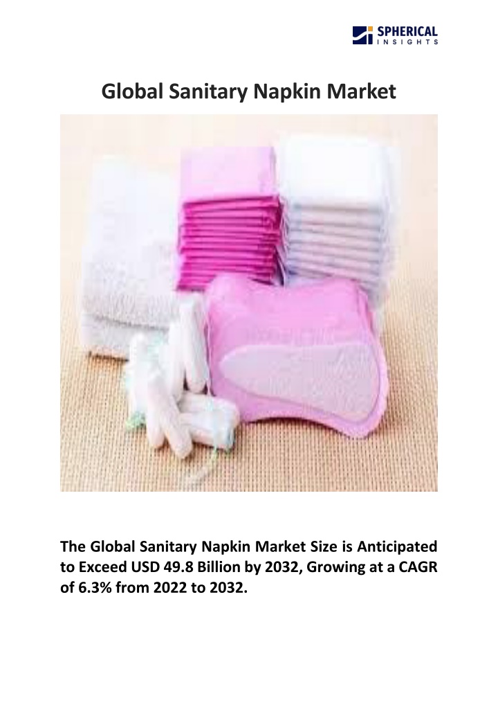 global sanitary napkin market