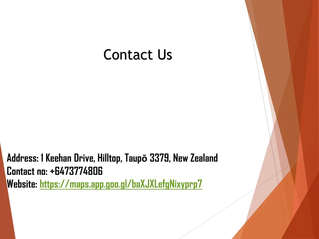 contact us