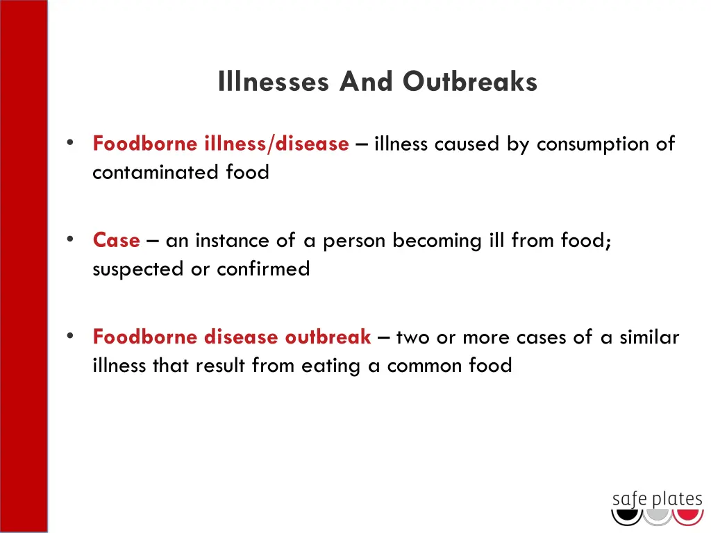 illnesses and outbreaks