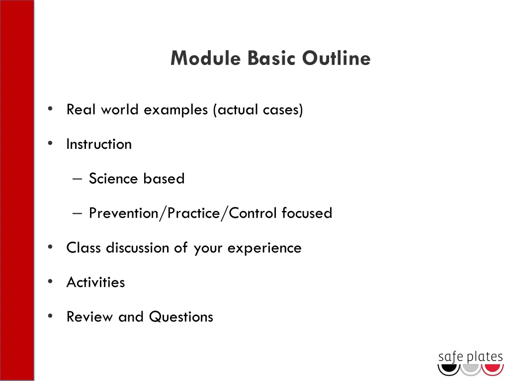 module basic outline