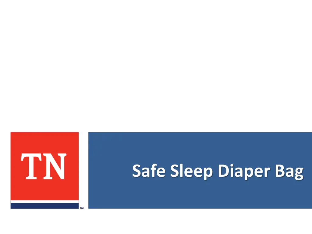 safe sleep diaper bag