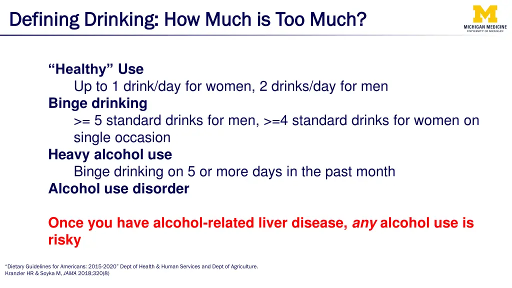 defining drinking how much is too much defining