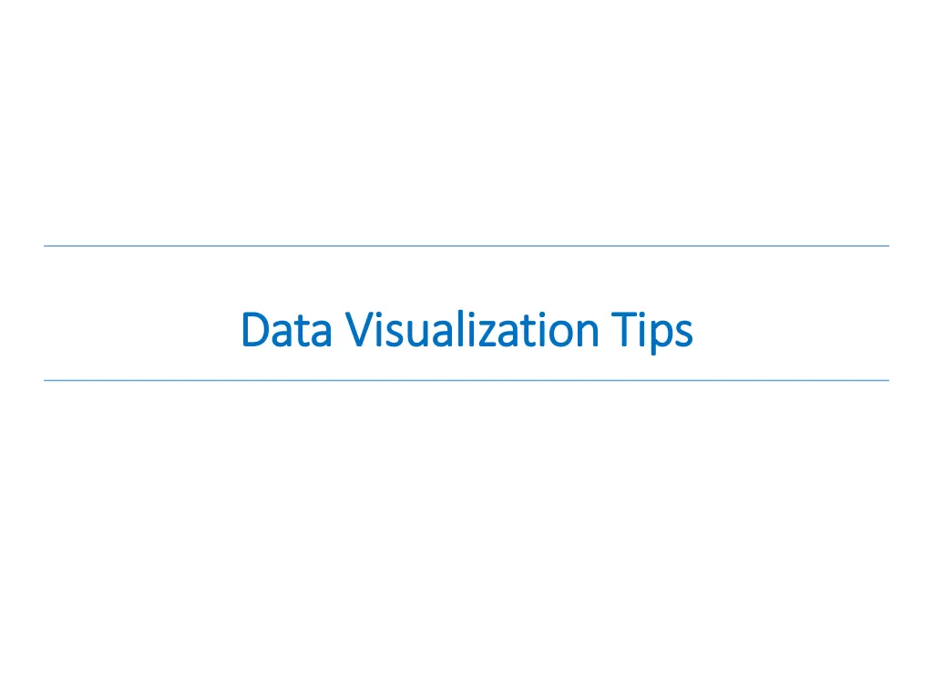 data visualization tips data visualization tips