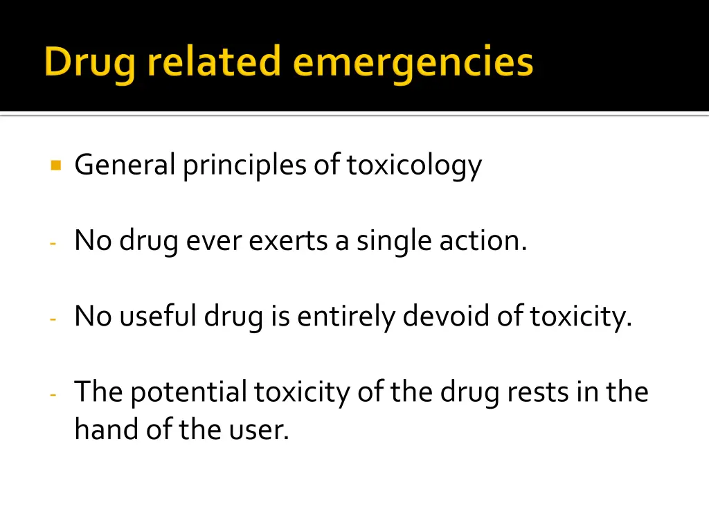 general principles of toxicology