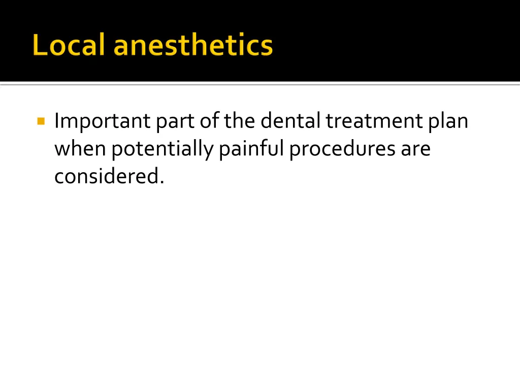 important part of the dental treatment plan when