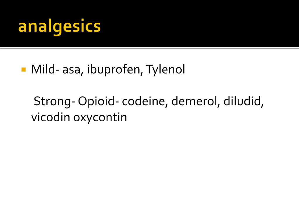 mild asa ibuprofen tylenol