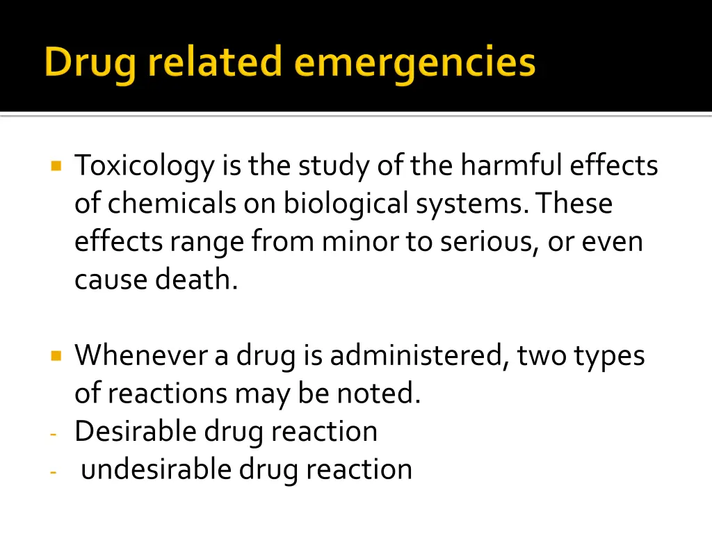 toxicology is the study of the harmful effects