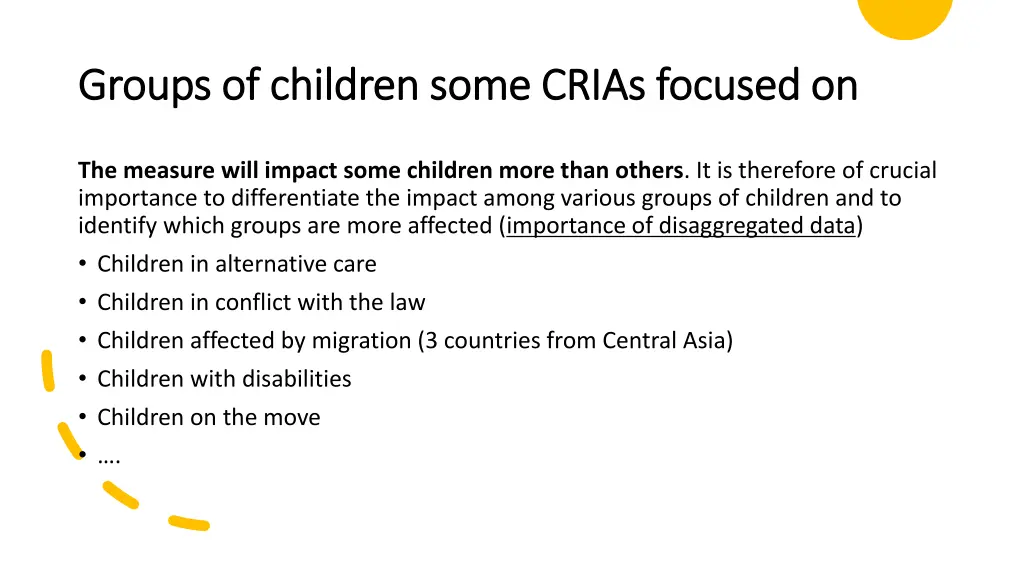 groups of groups of children