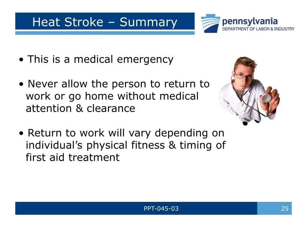 heat stroke summary