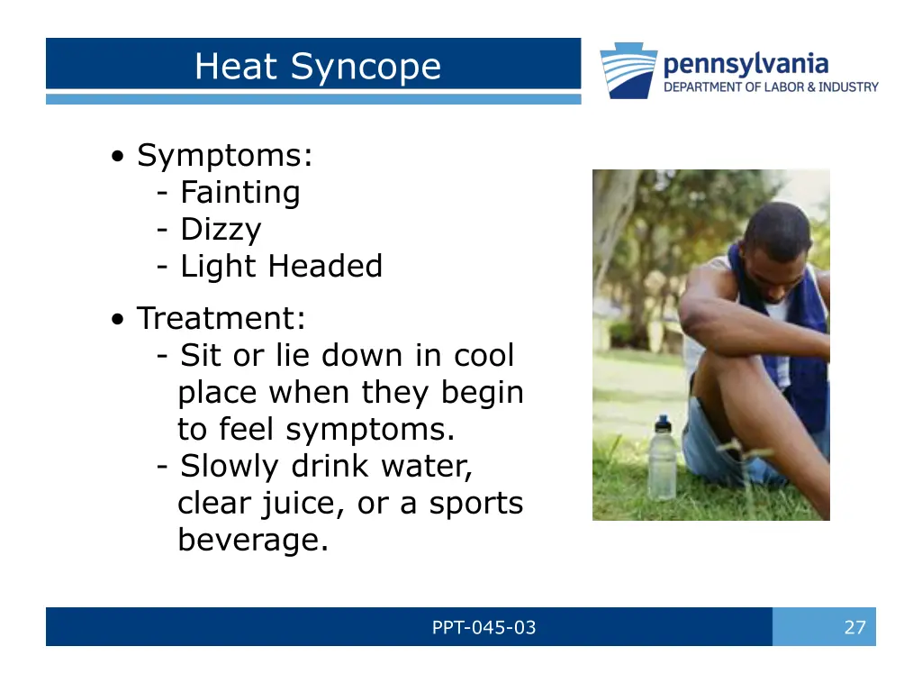 heat syncope