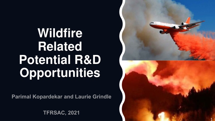 wildfire r d related opportunities