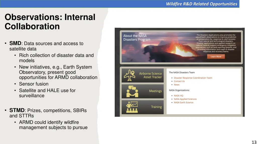 wildfire r d related opportunities wildfire 4