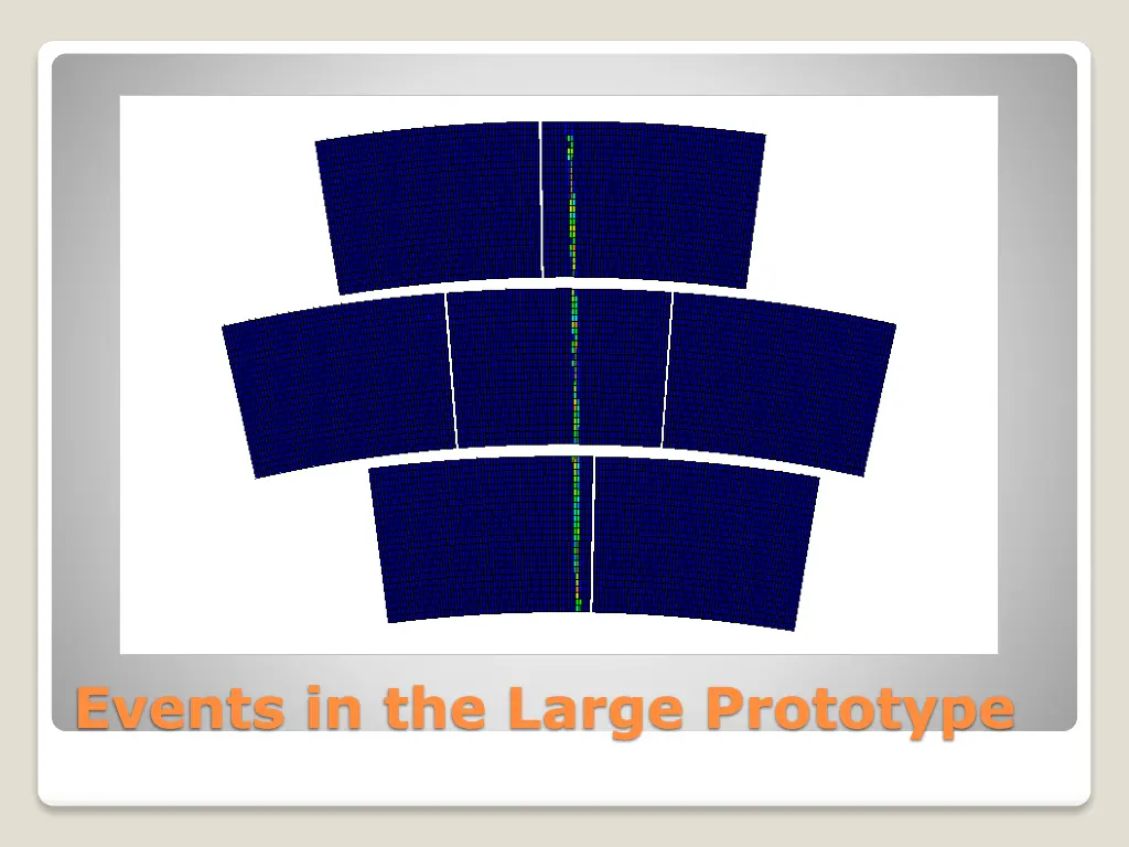 events in the large prototype