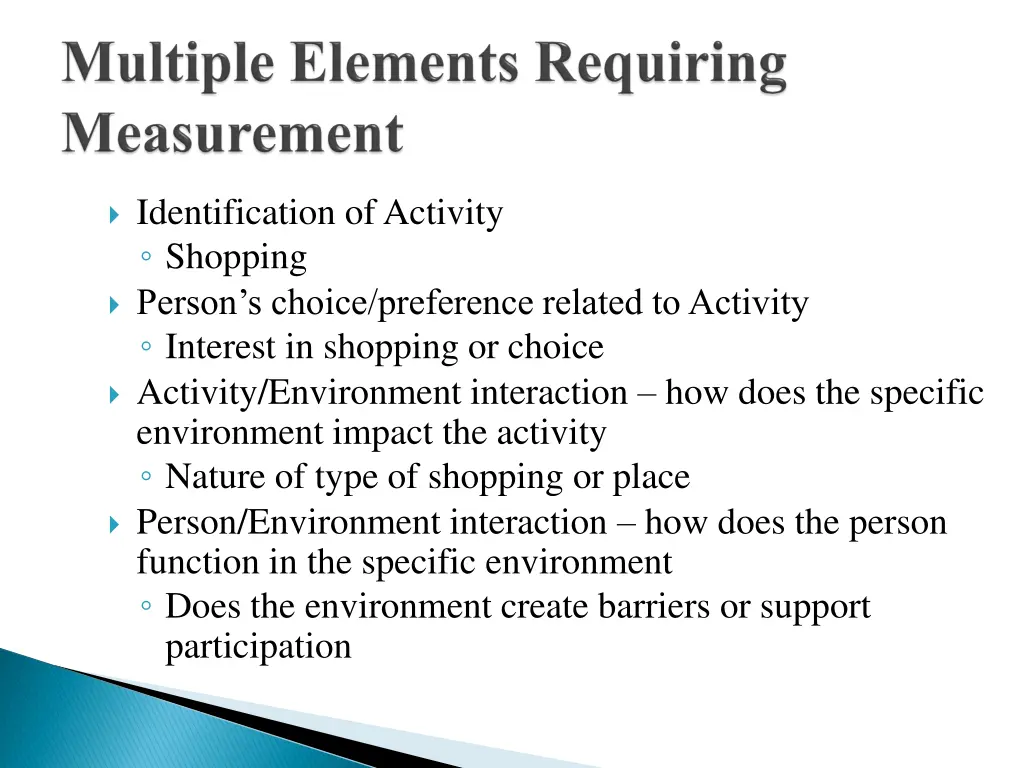 identification of activity shopping person