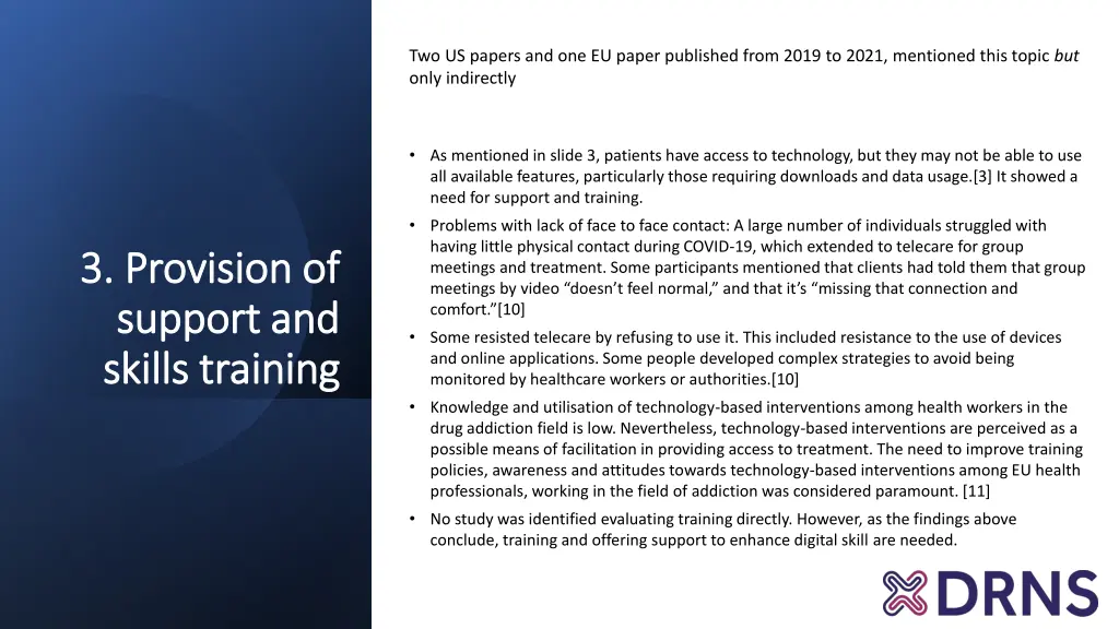 two us papers and one eu paper published from