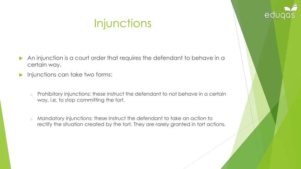 injunctions