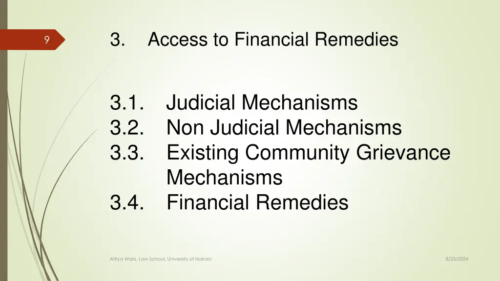 3 access to financial remedies