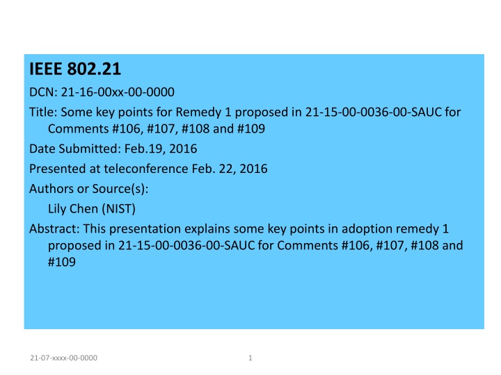 ieee 802 21 dcn 21 16 00xx 00 0000 title some