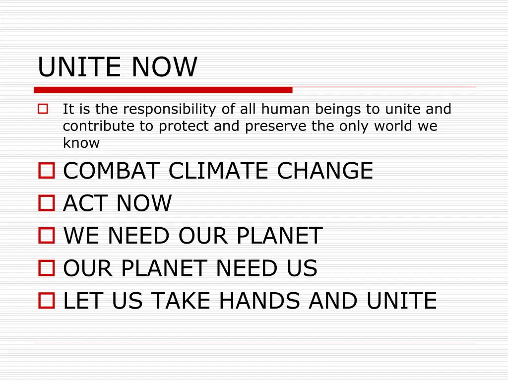 unite now