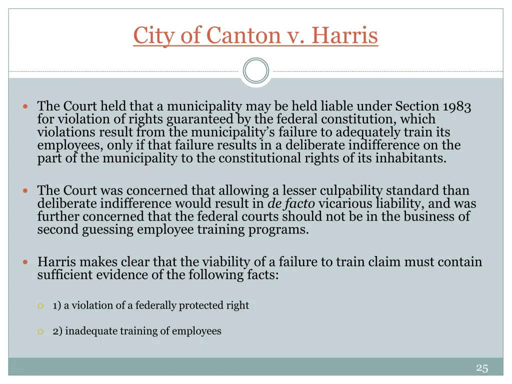 city of canton v harris 2