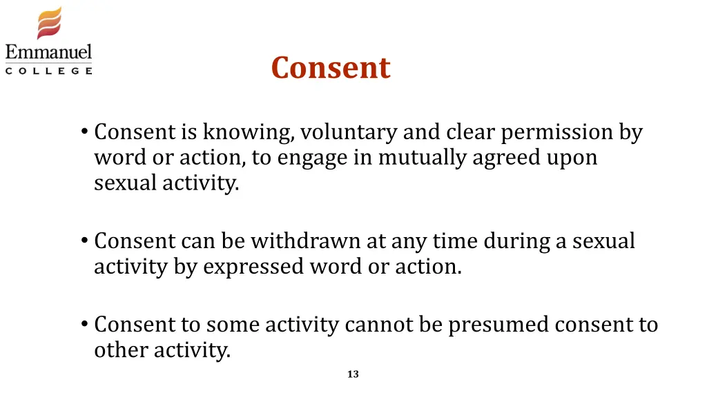 consent