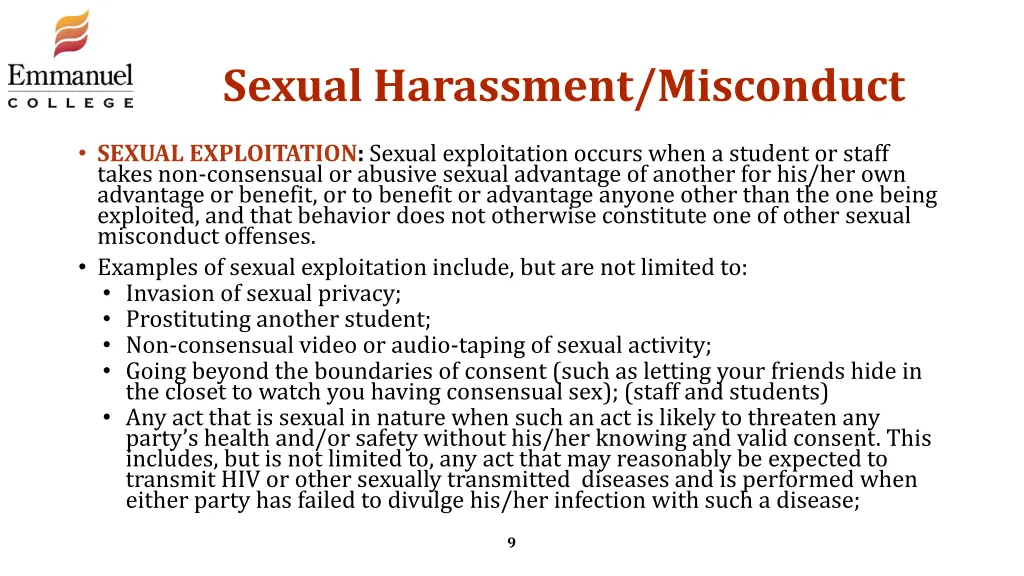 sexual harassment misconduct 1