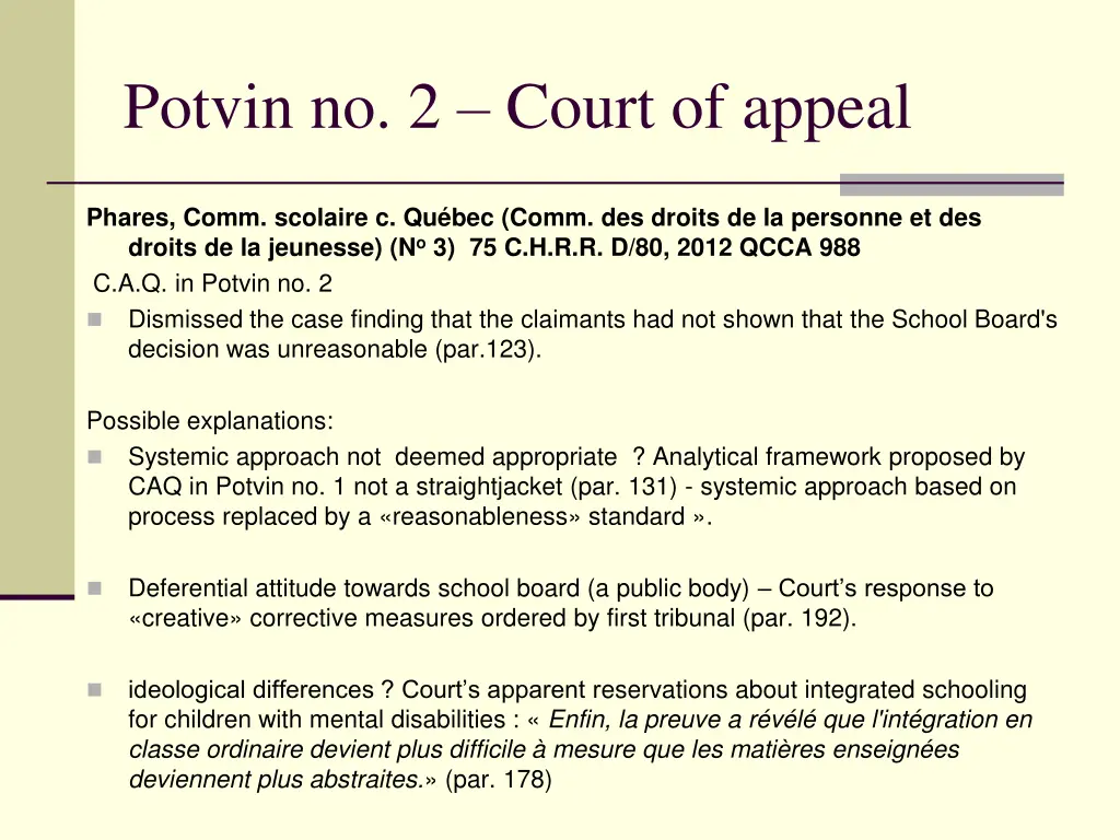 potvin no 2 court of appeal