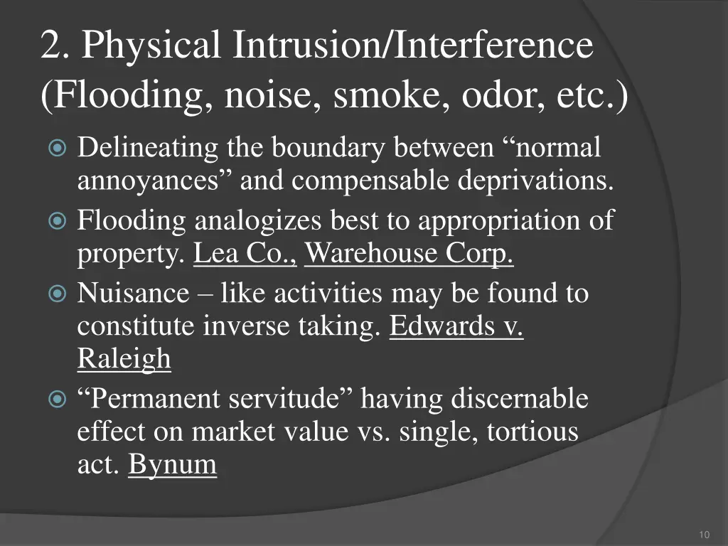 2 physical intrusion interference flooding noise